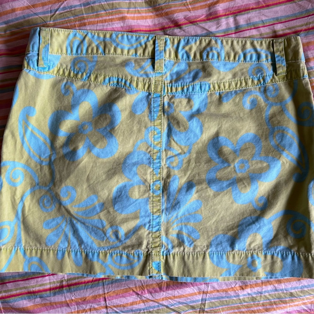 Vintage Gap Coconut Girl Hibiscus Mini Skirt, Sizes 1, 2, 4, & 16 available - Picture 6 of 14